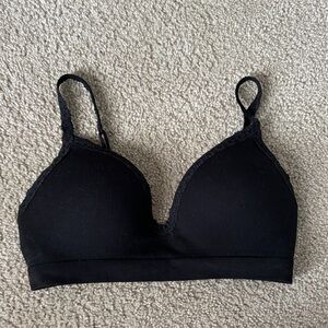 Calvin Klein Black Lace Accent Bra